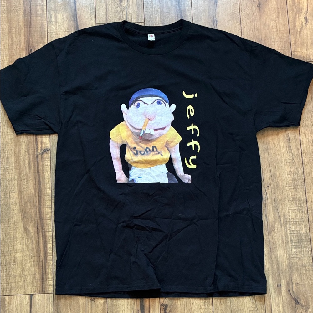 Jeffy SML SuperMarioLogan 2016 Shirt Jeffys Universe Puppet Merch Shirt XL
